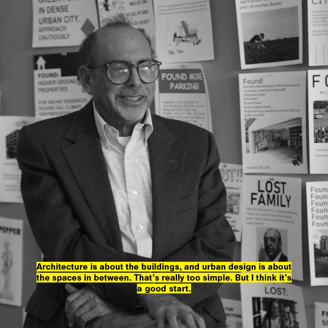 A video still from the interview with Robert Fishman.